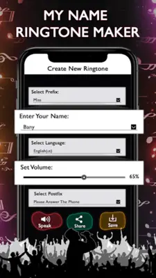 My Name Ringtone Maker android App screenshot 5